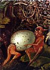 Nest Paintings - Fairies In A Bird's Nest (detail 2) by John Anster Fitzgerald